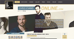 Desktop Screenshot of chrisevansonline.com